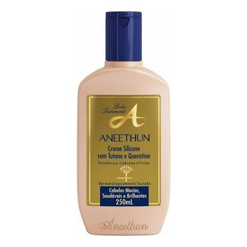 Creme Silicone Aneethun Linha A 250ml Brilho Proteção Maciez E.B