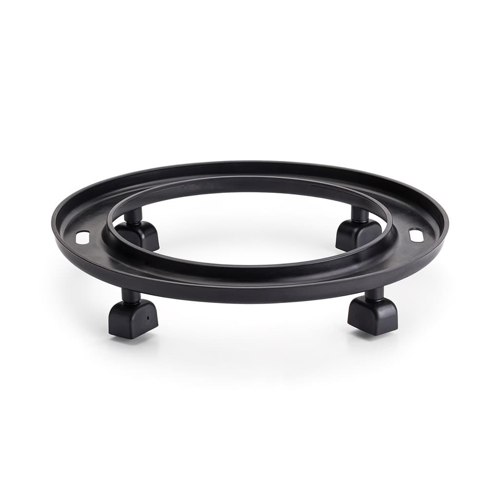 Suporte para Botijão de Gás 13kg com Rodinhas Reforçado Plástico Resistente Giratório Antiderrapante