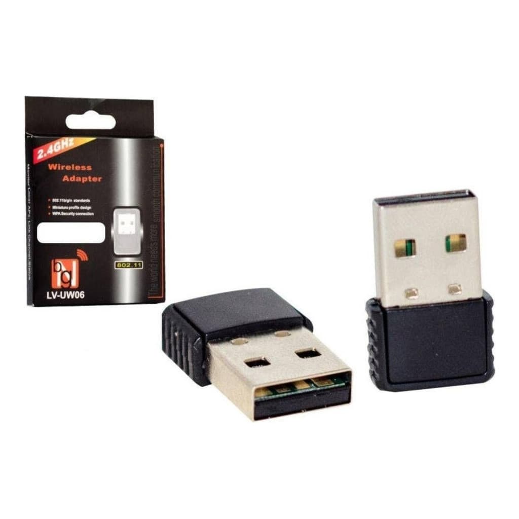 Mini Adaptador Wireless Usb Wifi 900mbps 2.4ghz Pc Notebook Conector