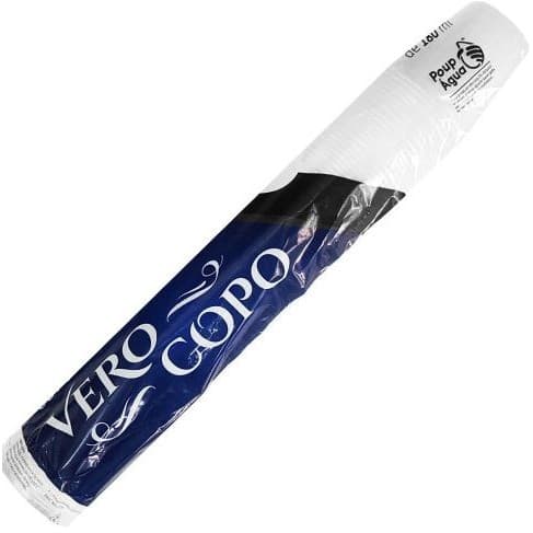 Copo Plástico Descartável Branco 180ml PP 100 Unidade
