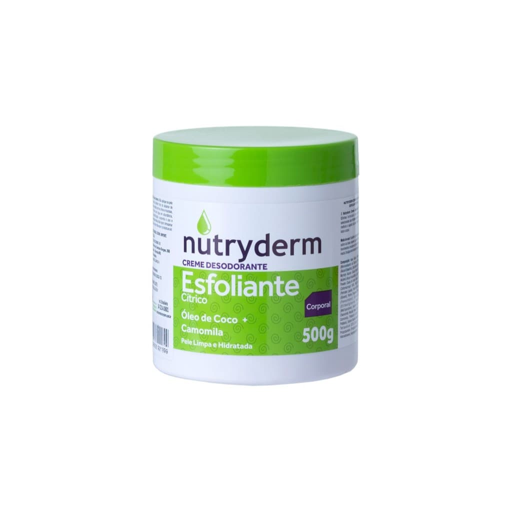 Creme Esfoliante Corporal Cítrico Nutryderm 500g