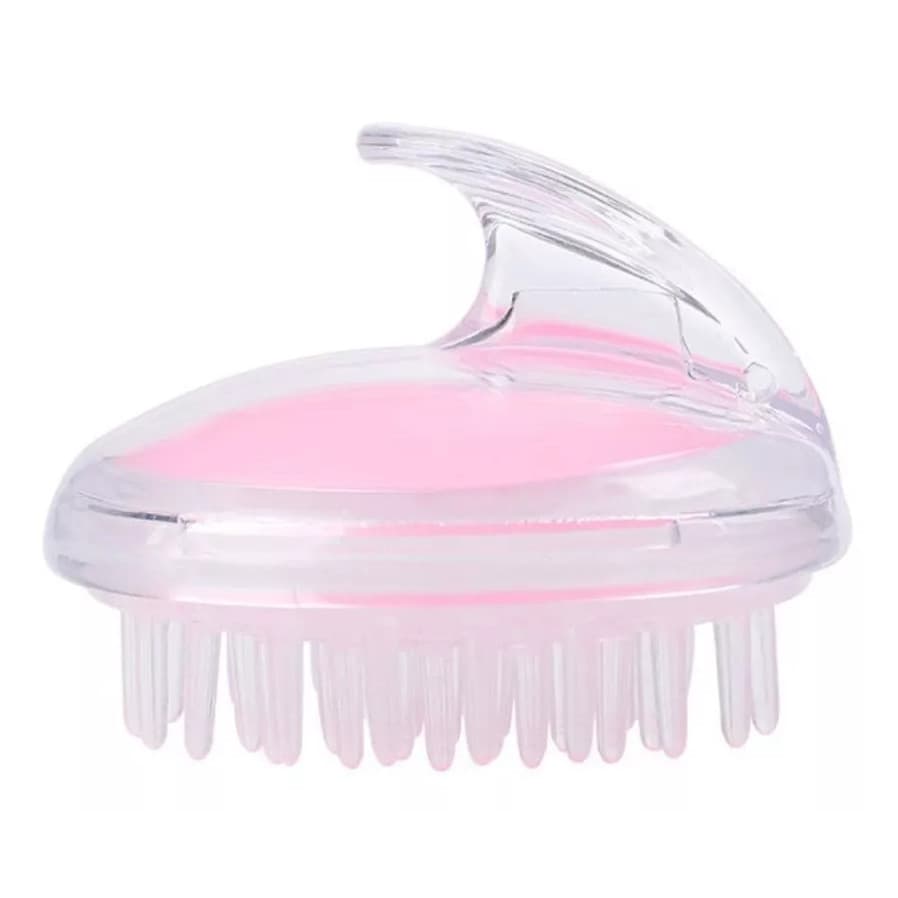 Escova Massageadora Capilar couro cabeludo Silicone Banho