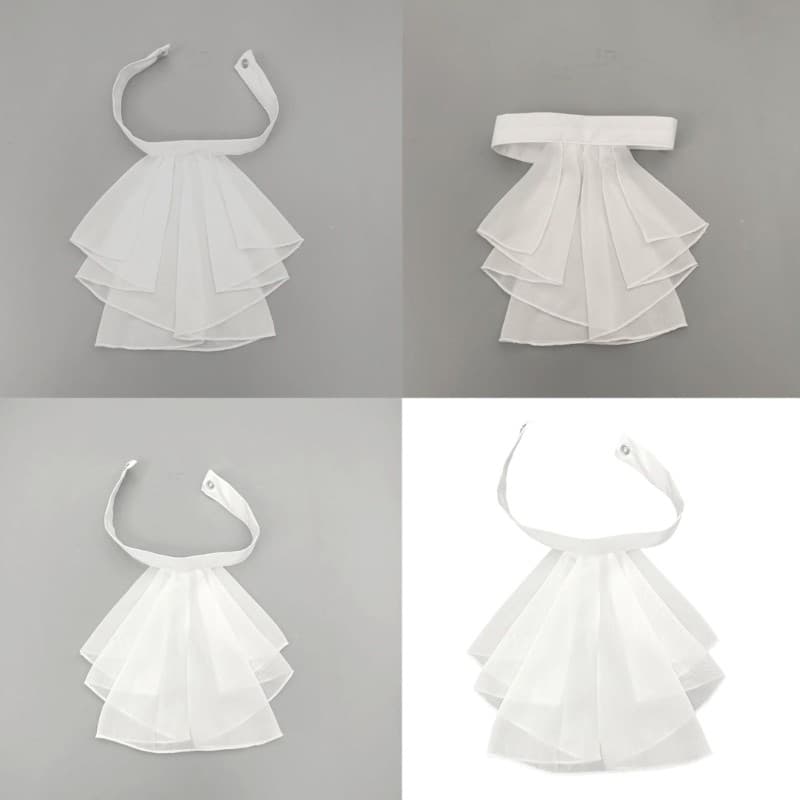 XY Elegante Colar Destacável Multicamadas Pescoço Decorativo Acessório Para Palco
