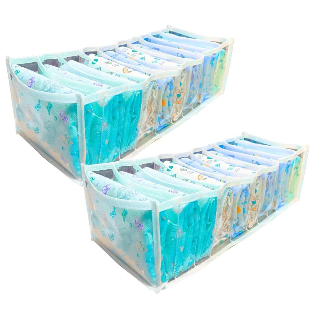Kit 2 Colmeias Organizadoras para Bebê Tamanho M 10x15x35cm