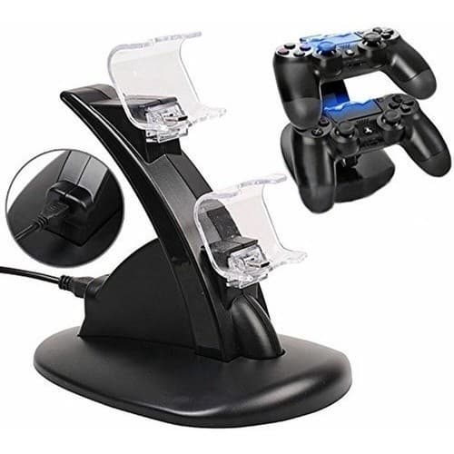 Carregador Duplo Para Controle Ps4 Dualshock4 Base Vertical