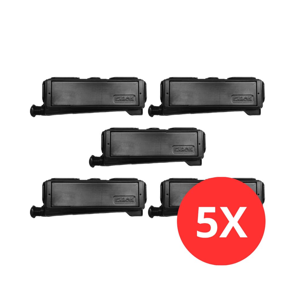 Kit 5 Caixa De Passagem Sobre Porta Ar Condicionado Split Cpp 017 Rv