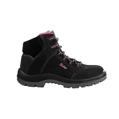 SAPATO PRETO E ROSA N37 BELLGA