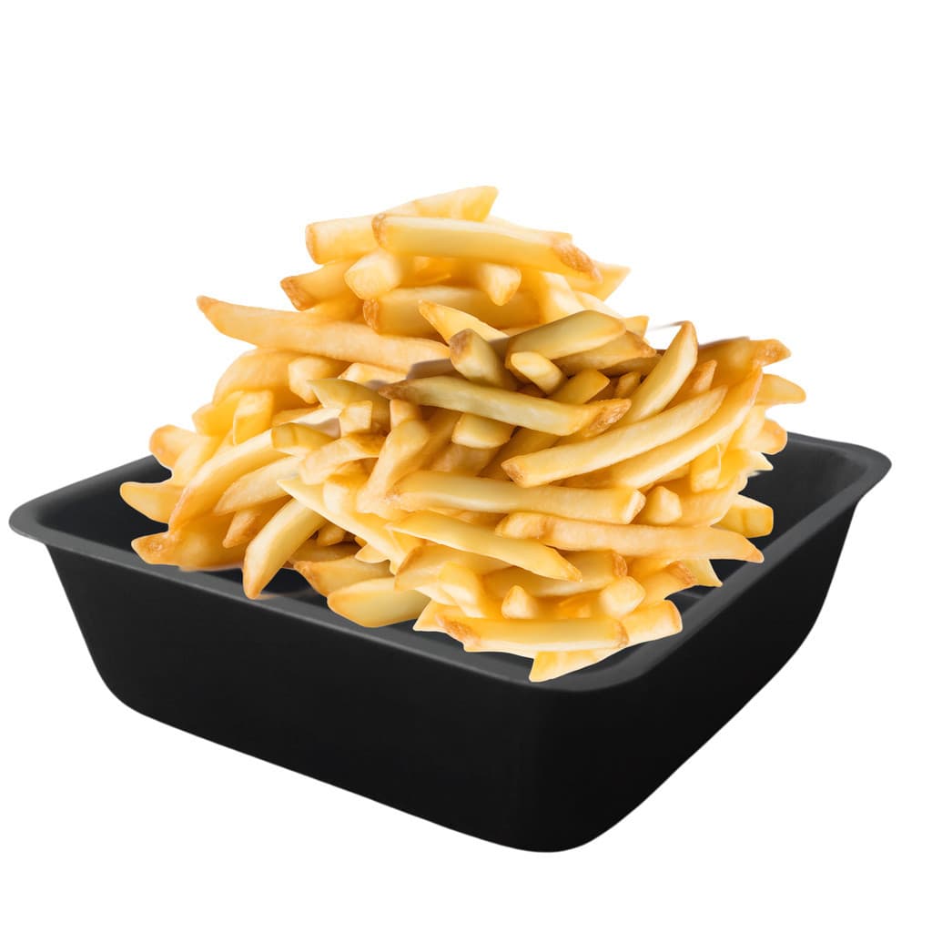 Forma Assadeira P/ Fritadeira AirFryer Quadrada Alta Teflon Antiaderente 18Cm