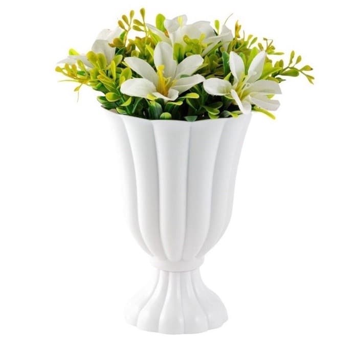 Kit 2 Vaso Decorativo Slim Vaso para Decoração Festas e Utilidades