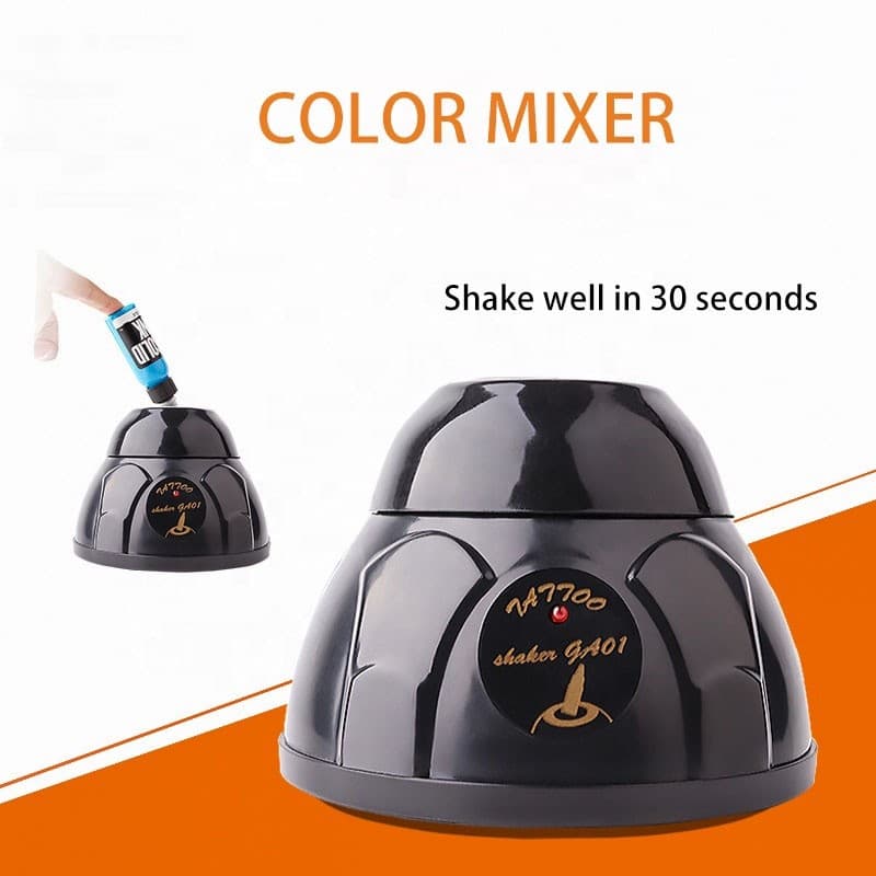 Tattoo Pigmento Agitador De Tinta Mini Vortex Pregos Polidor Misturador Cola Suprimentos