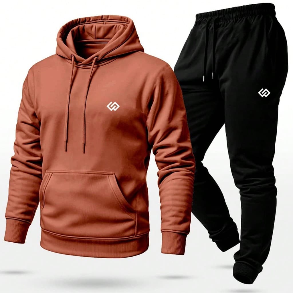 Kit Conjunto Moletom Unissex Blusa E Calça Moletom Abrigo Blusa de Frio Masculino Feminino Inverno