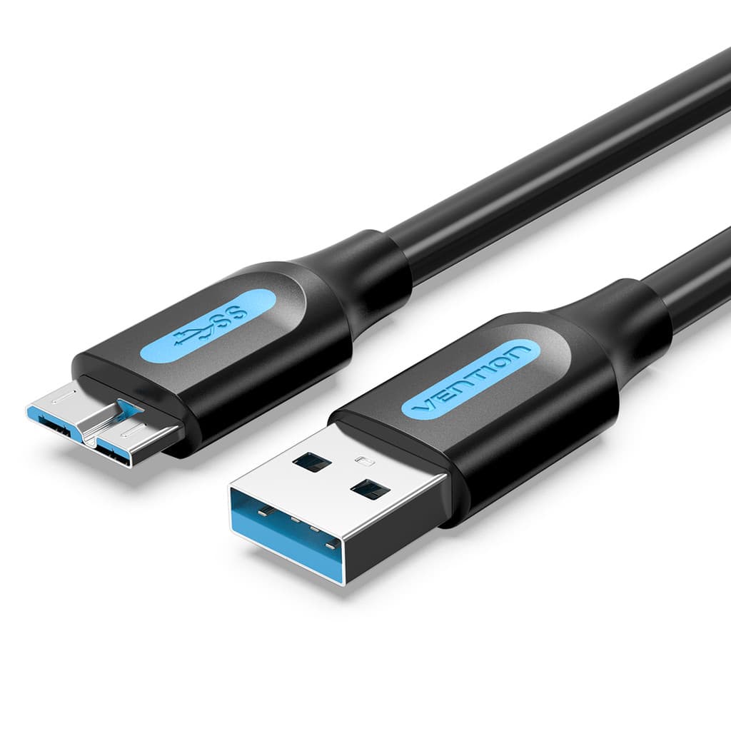 Cabo Usb 3.0 P/ HD Externo Ou Case Hd Rapido 3 Metro Vention