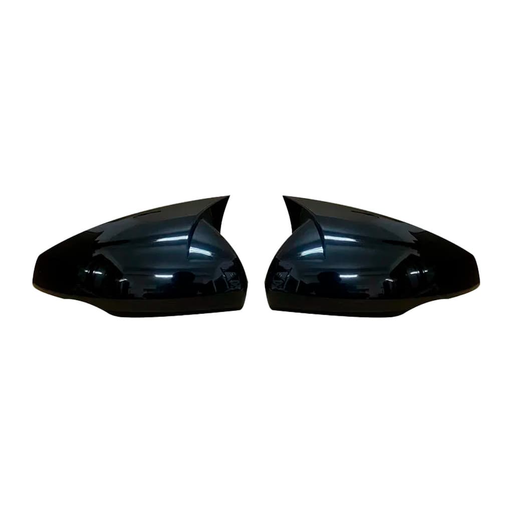 Acessorios VW Aplique Retrovisor Preto Brilhante Black Piano Polo Virtus 2018 a 2025
