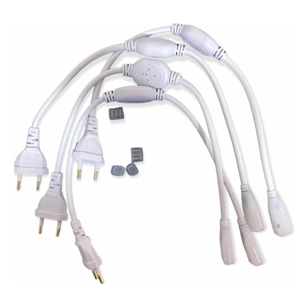 Kit5 Conector Plug Tomada Fonte Mangueira 2835 Bivolt 4a | 8a