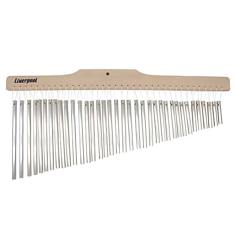 CARRILHAO LIVERPOOL 36 NOTAS ALUMINIO PRATA