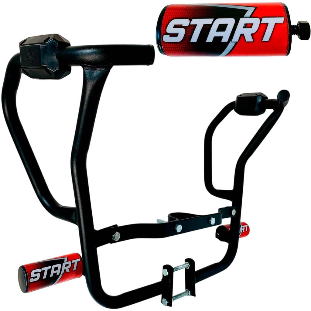 Start 160 Modelo 2025 Protetor Carenagem Motor Tanque Vermelho Mata Cachorro com Pedal Slider Moto
