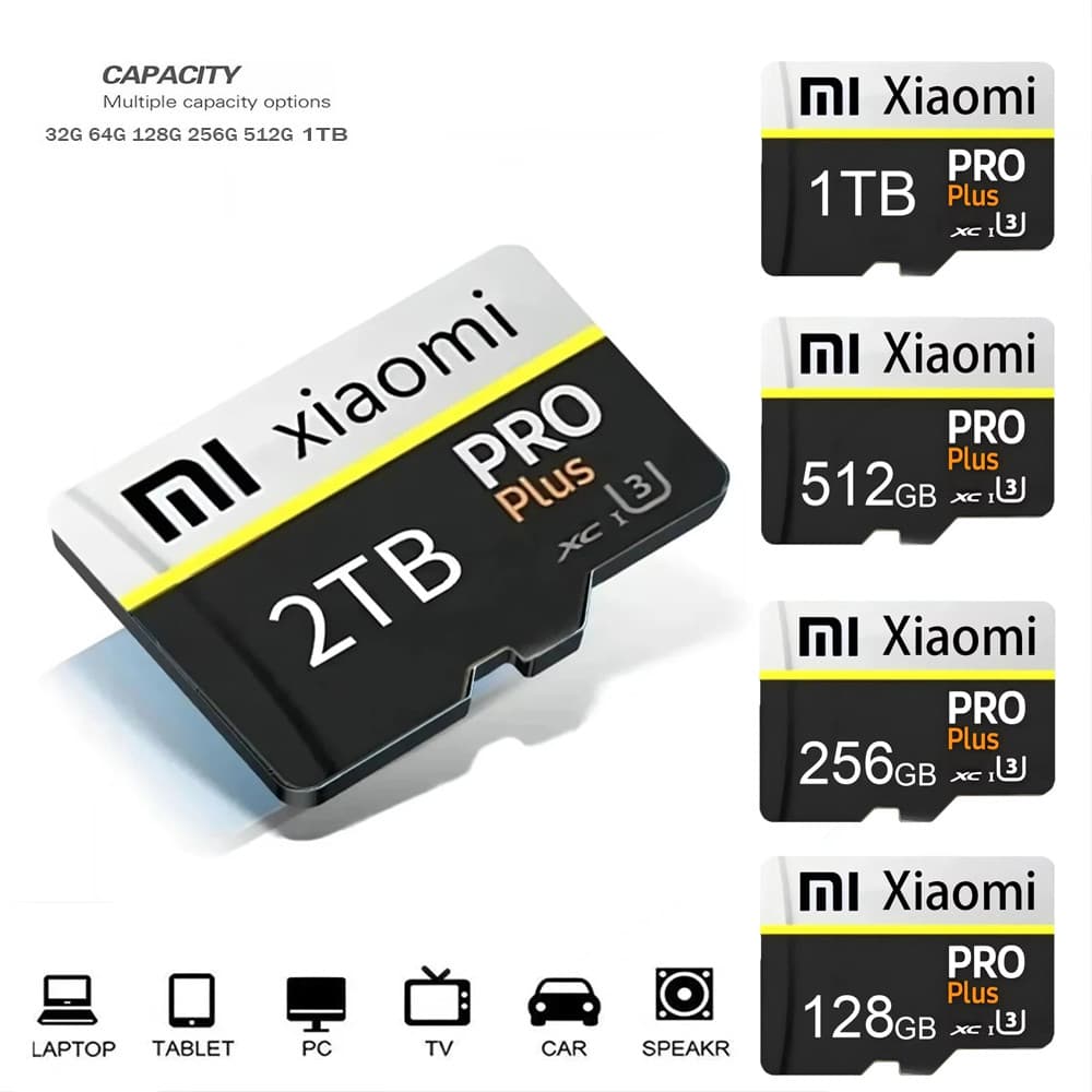 Cartão De Memória SD De Alta Velocidade Jogos De 1 Tb 2 Micro TF 128 Gb 256 512 Para Monitoramento De Câmera CCTV , Grav