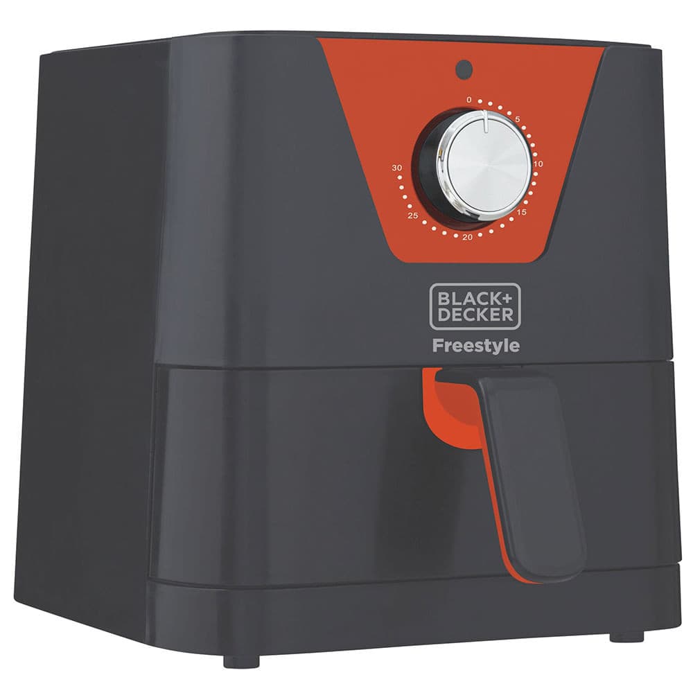 Fritadeira Elétrica Freestyle AFM2 Black+Decker Air Fryer Sem Óleo 1,5L