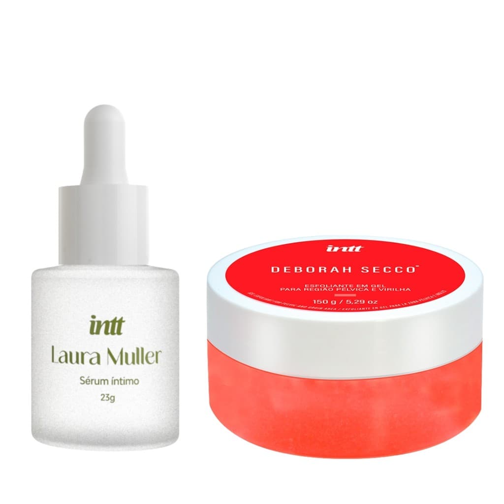 INTT Kit Esfoliante DS + Sérum Íntimo Laura Muller