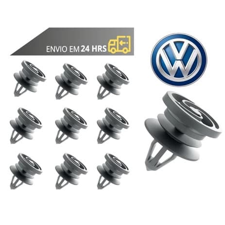 KIT 10 20 GRAMPOS FORRO DA PORTA VOLKSWAGEN GOLF FOX GOL PARATI