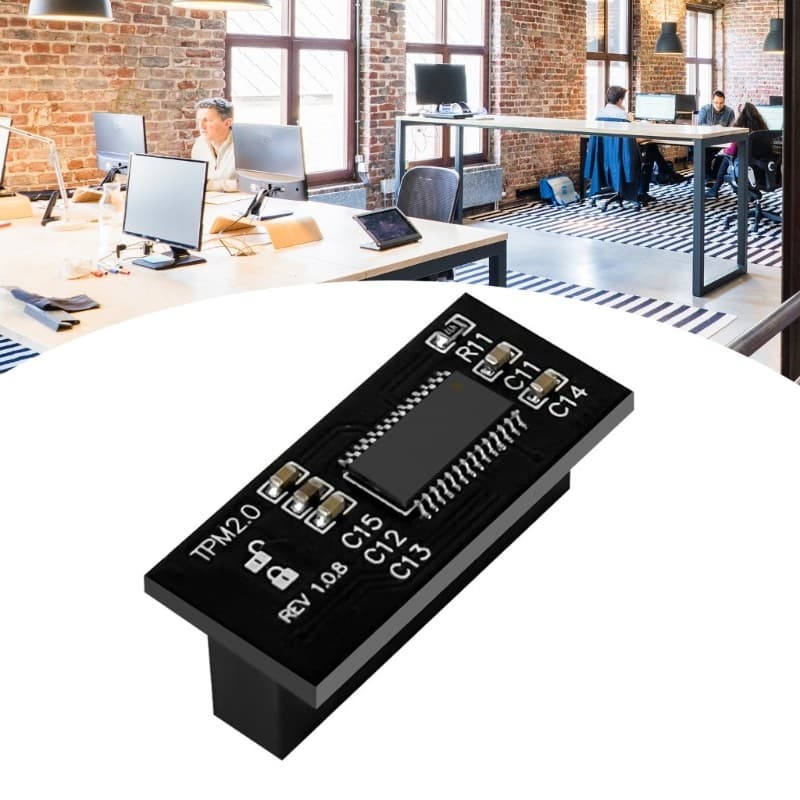 Módulo LI * TPM 2.0 LPC Placa-Mãe Segurança 20 Pinos TPM2.0 Remoto