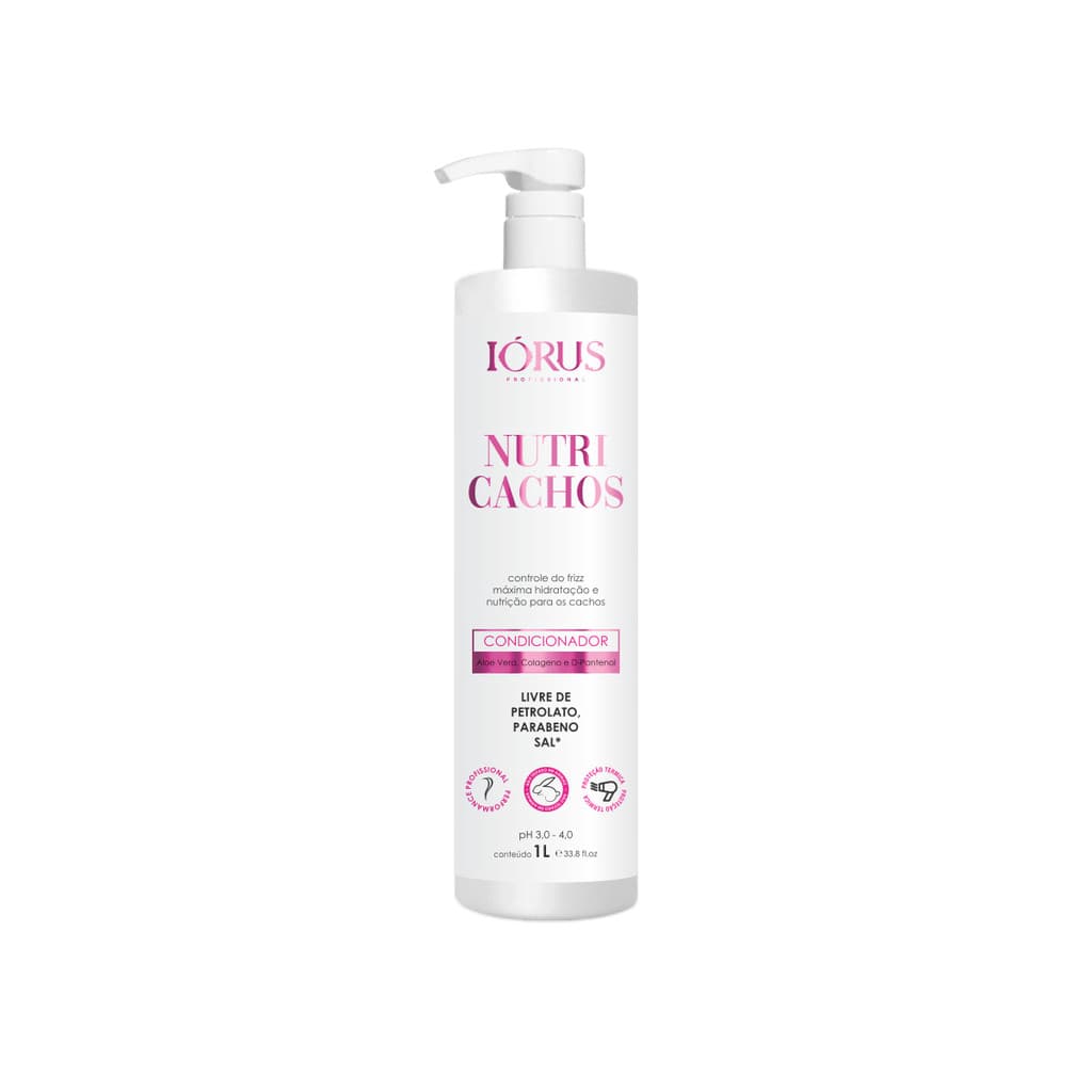 Condicionador Cachos Definição Natural 1L  Cabelos Nutridos