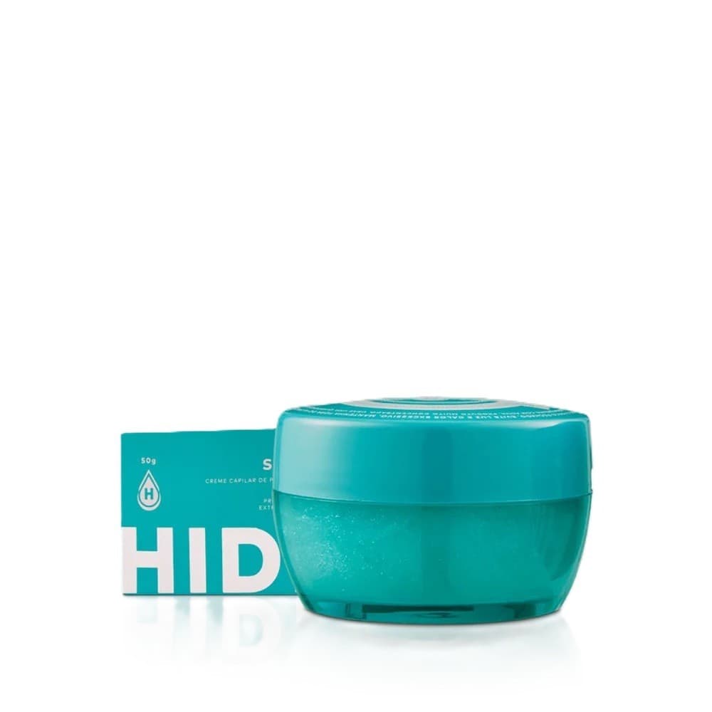 Hidratei SHRP Creme De Proteína Vegana Super Concentrado Reconstrução Restauração Sem Enxague 50g