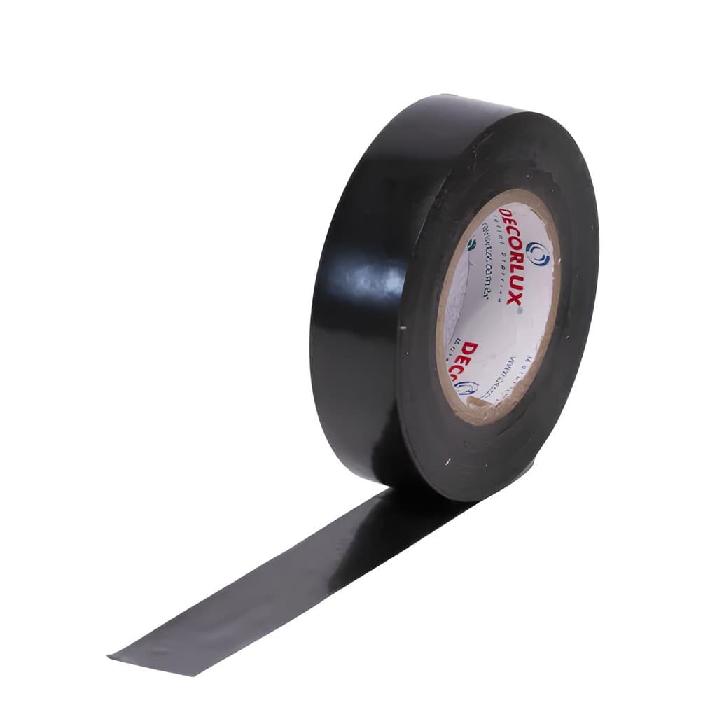 Fita Isolante Decorlux 18mm x 10m Preto