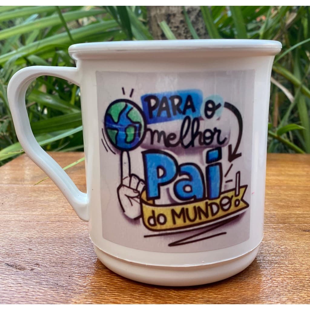 5 Caneca alça comemoração dia dos pais montar cesta lembrancinha melhor pai promoção escola igreja