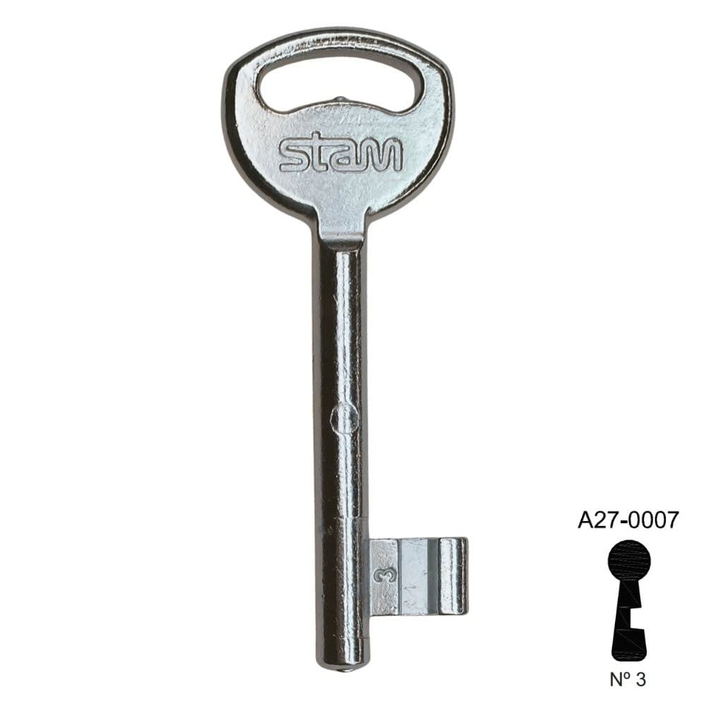 Chave Stam Original Fechadura Interna N°3
