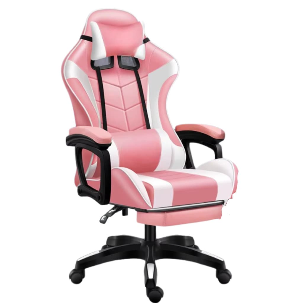Cadeira Gamer Giratória BM3008 com Encosto Alto Ajustável e Estofamento em PP com Espuma