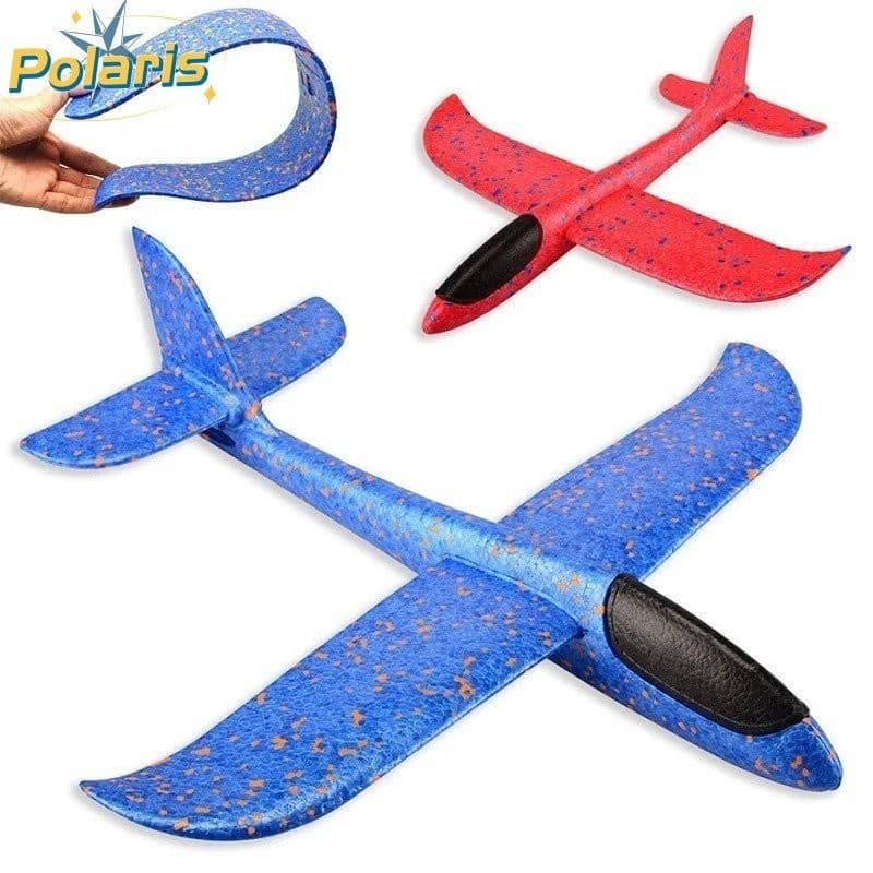 Brinquedo De 50cm De Avião De Espuma De Tamanho Grande