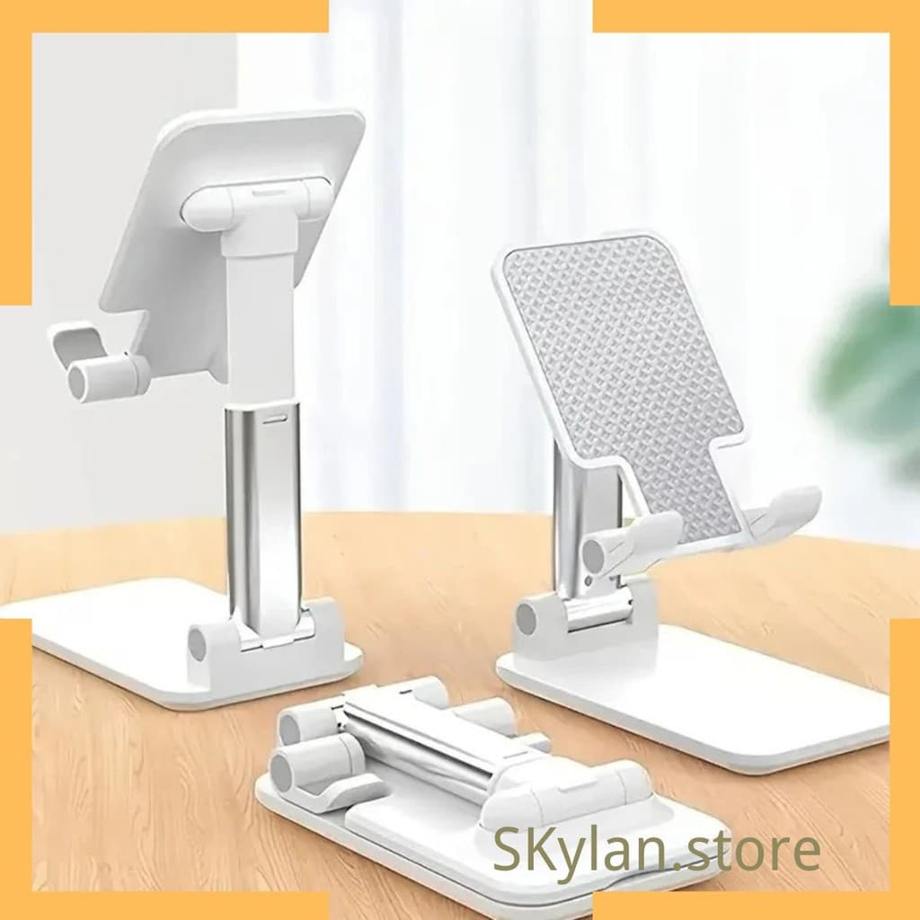 Suporte de Suporte de Telefone Móvel Ajustável, Suporte de Mesa Universal para Celular, iPhone, iPad,Desktop Tablet