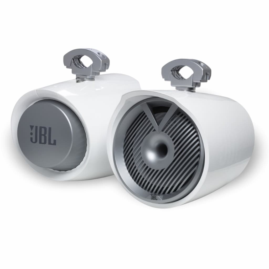 Alto Falantes Jbl Tower X Marine Mt10hlwbr Náutico conector selado a prova D Agua 250w Branco