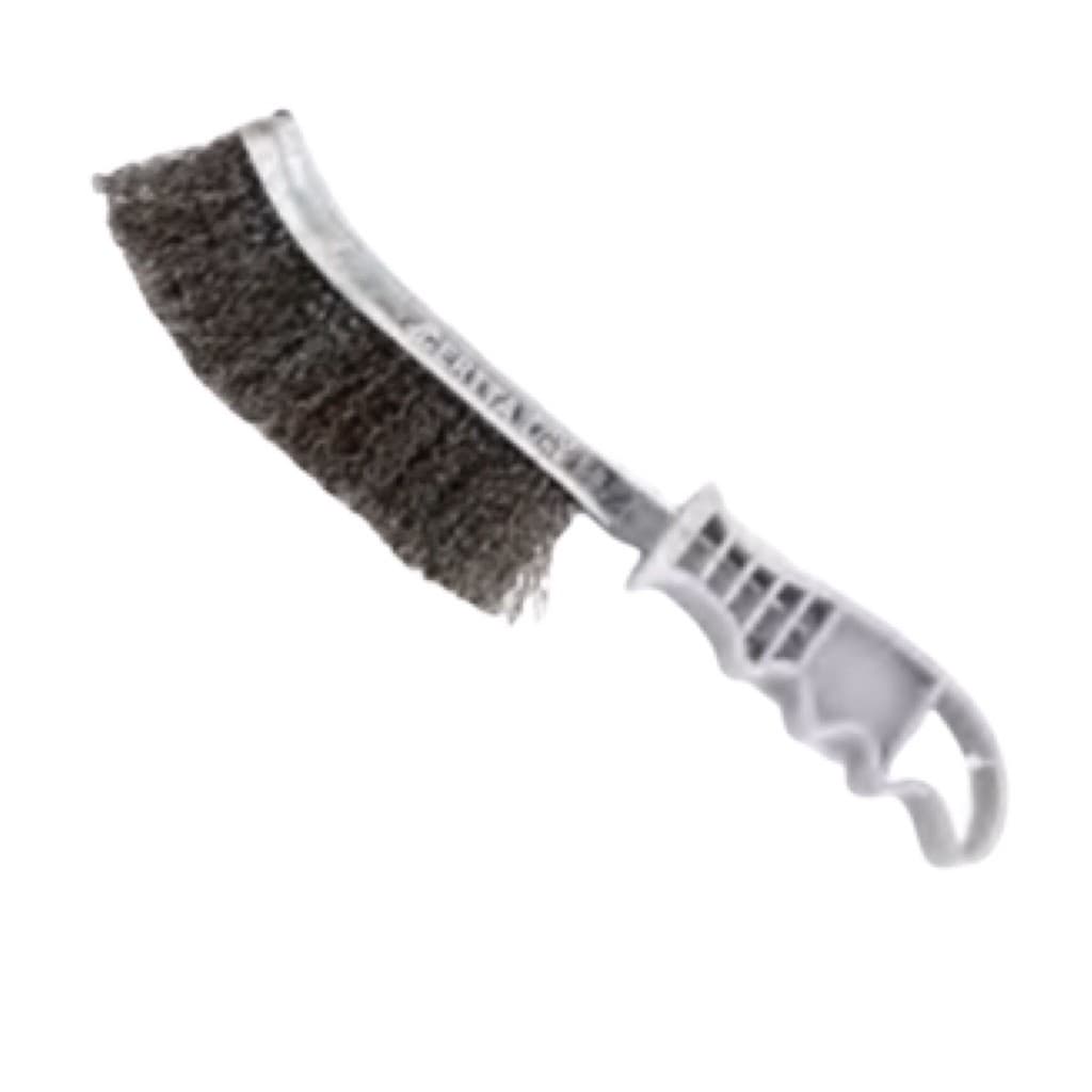 Escova De Aço Cabo Longo 10x24cm - FCO011 100% garantido
