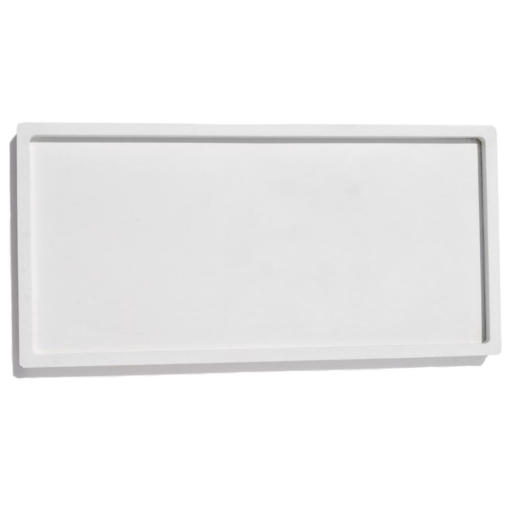 Bandeja Retangular Premium 24cm Decoração Cimento Artesanal