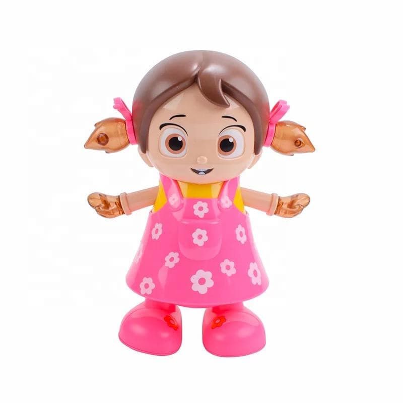Boneca Dançarina Musical Com Luzes Super Interativa Fofa Envio Rápido