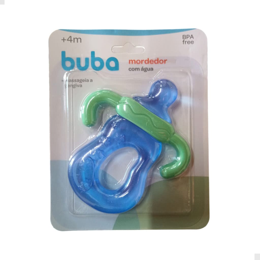 Mordedor Massageador de Gengiva para Bebê Mamadeira Buba
