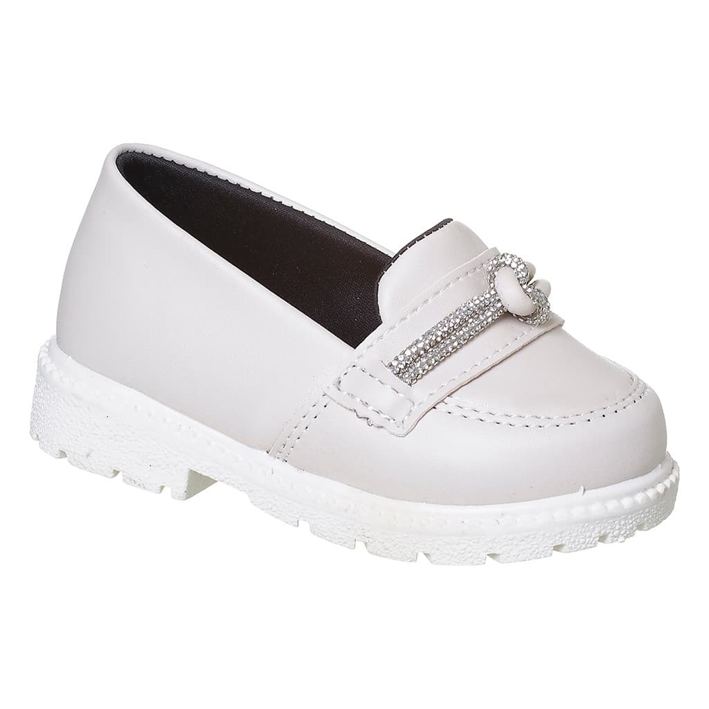 Mocassim Infantil Feminino Confortável Oxford Nó Promoção