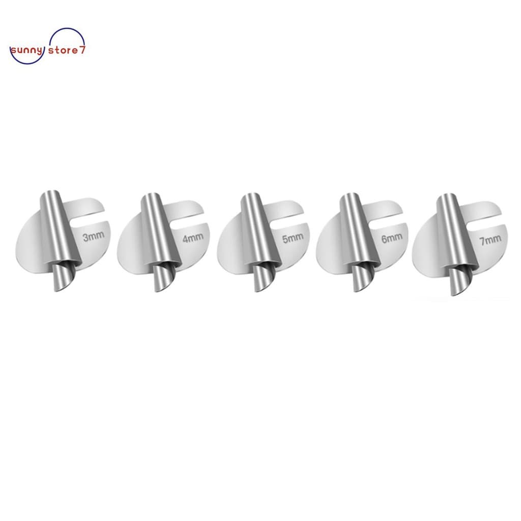 Pé De Bainha Enrolado De Costura Universal 5 Unidades/Pacote 3mm-7mm Rolo Curvo , Calcador De Máquina Fácil De Usar