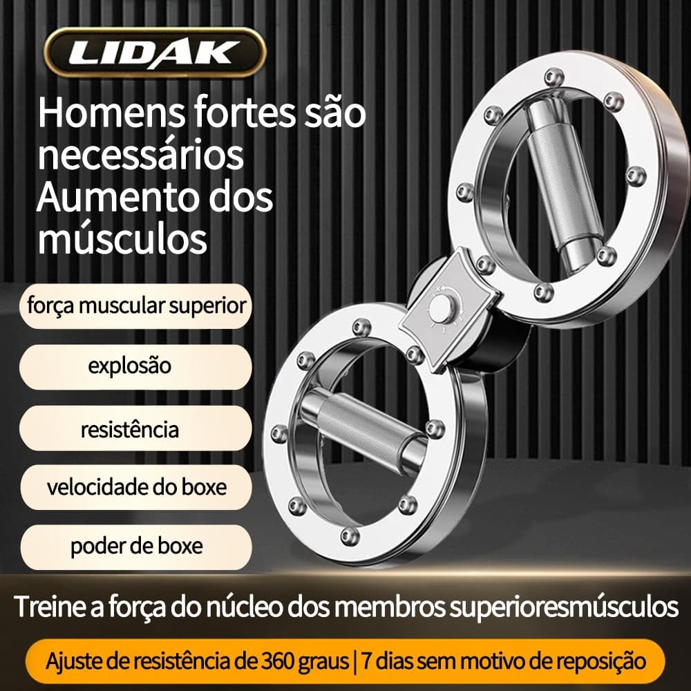 Barra de Exercícios Multifuncional 6lb/12lb: Treine Braços, Abdômen, Costas e Melhore seu Grip!