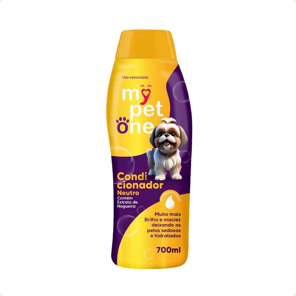 Condicionador Neutro Mypetone para Cães e Gatos - 700mL