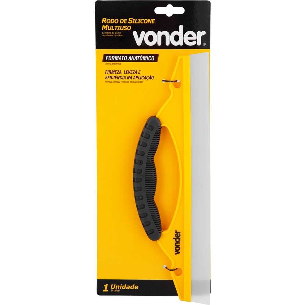 Rodo de Silicone Multiuso Limpa Seca Vidros Pia box Vonder