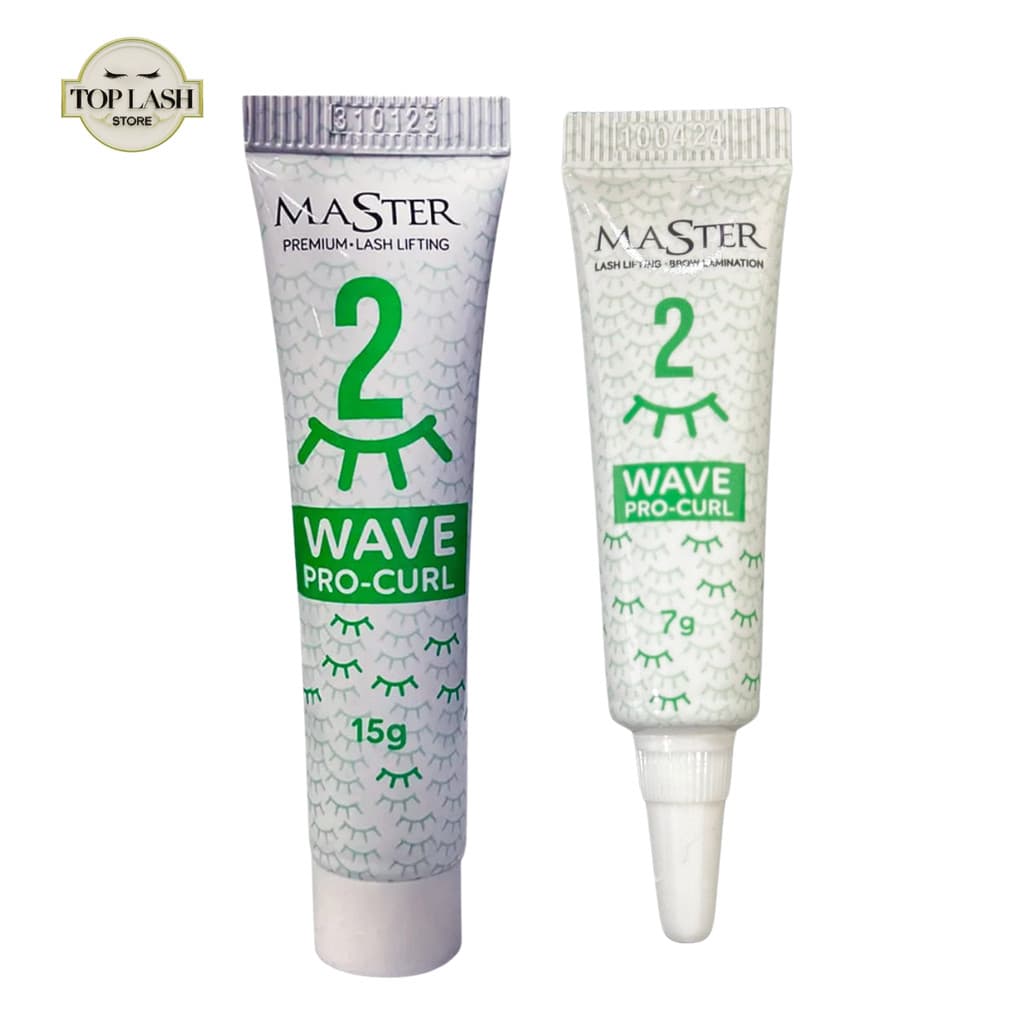 Master Wave Pro-Curl - PASSO 2 (7g ou 15g) | Neutralizante Lash Lifting e Brow Lamination