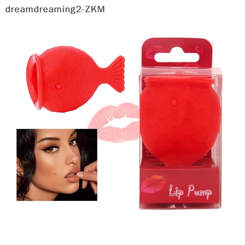 [Dream] Aumentador Labial em Forma de Peixe de Silicone Macio, Dispositivo Natural para Aumentar a Boca Pequena HU89
