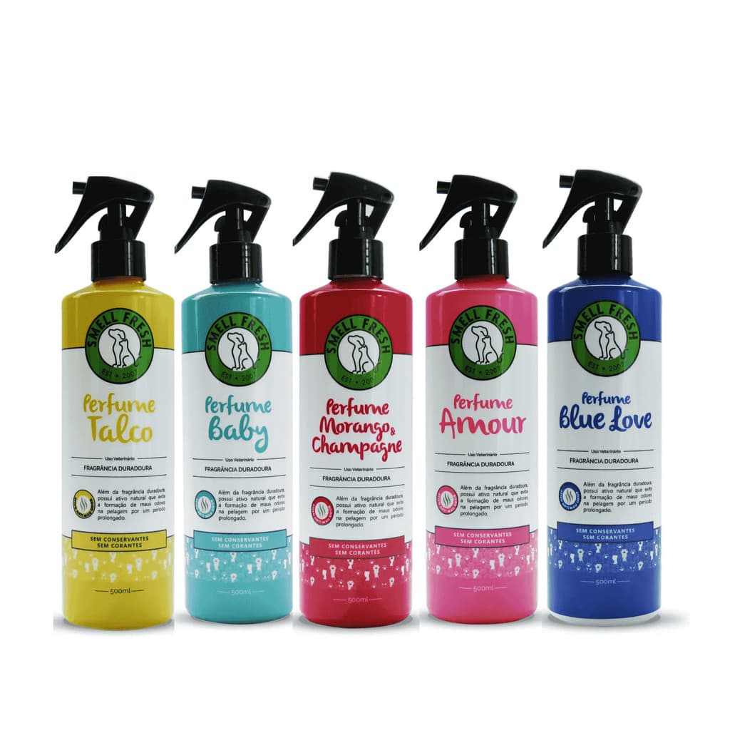 Perfume Smell Fresh 500ml para Pets Vetsense