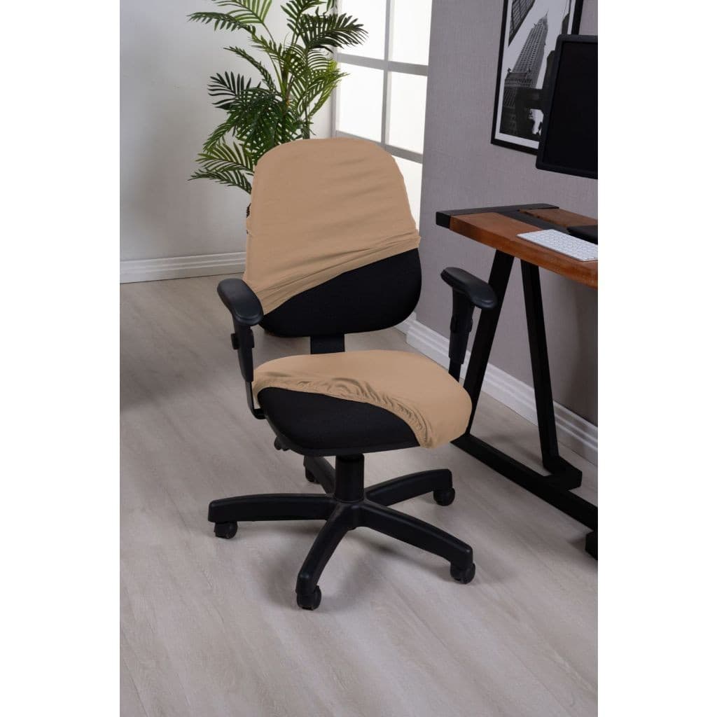 Kit 2 Peças Capa Para Cadeira De Escritorio Melhor Preço