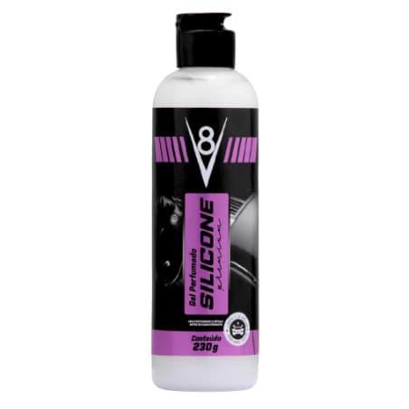 Gel Silicone Perfumado Premium Automotivo 230g - V8