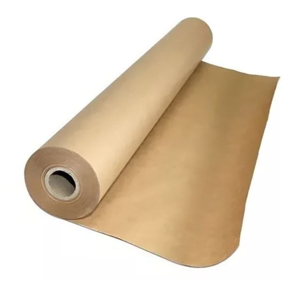 Bobina De Papel Pardo Para Moldelagens Com 80cm X 40 Metros Semi Kraft Bobina Embalagem Em OFERTA!