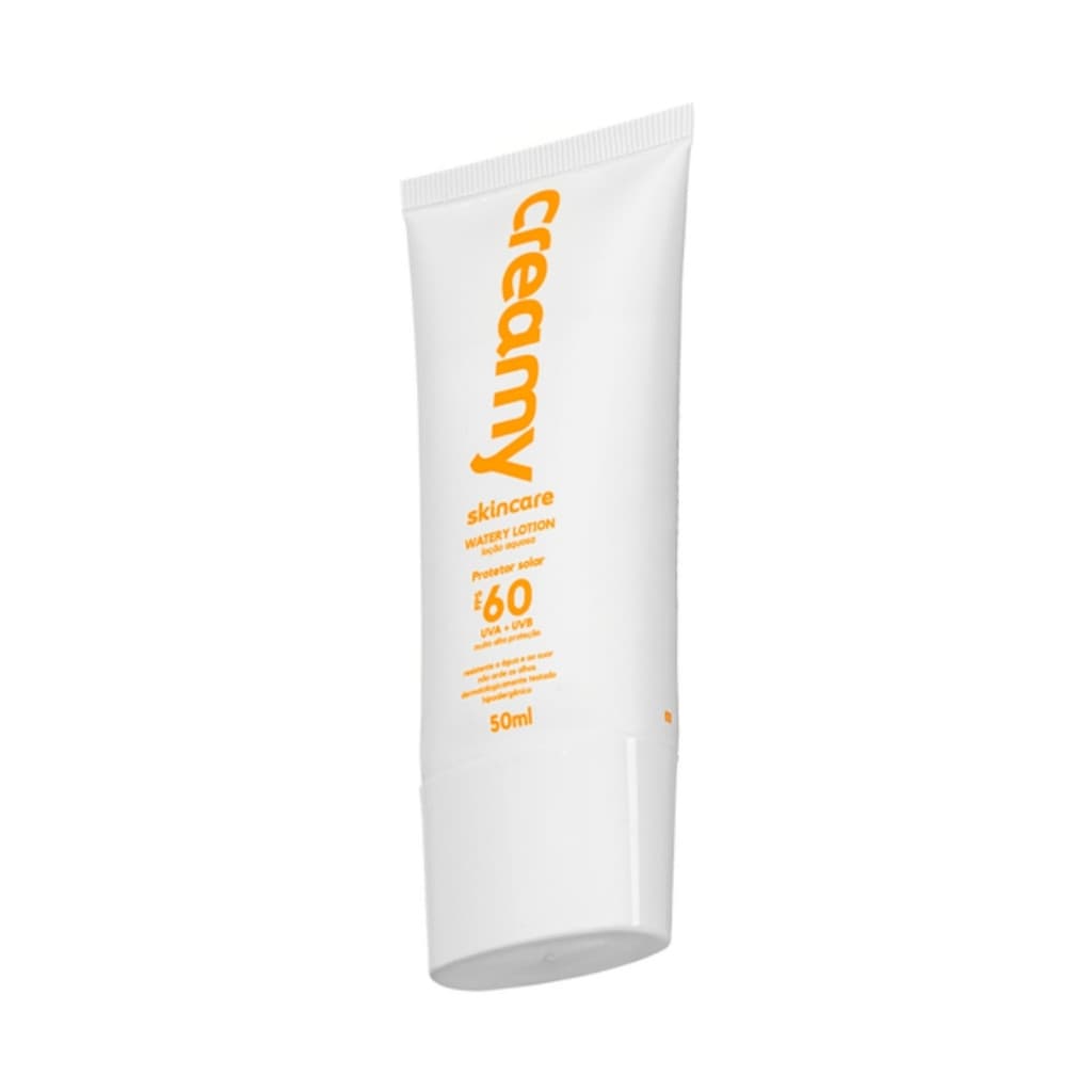 PROTETOR SOLAR FPS60 WATERY LOTION 50ML - CREAMY